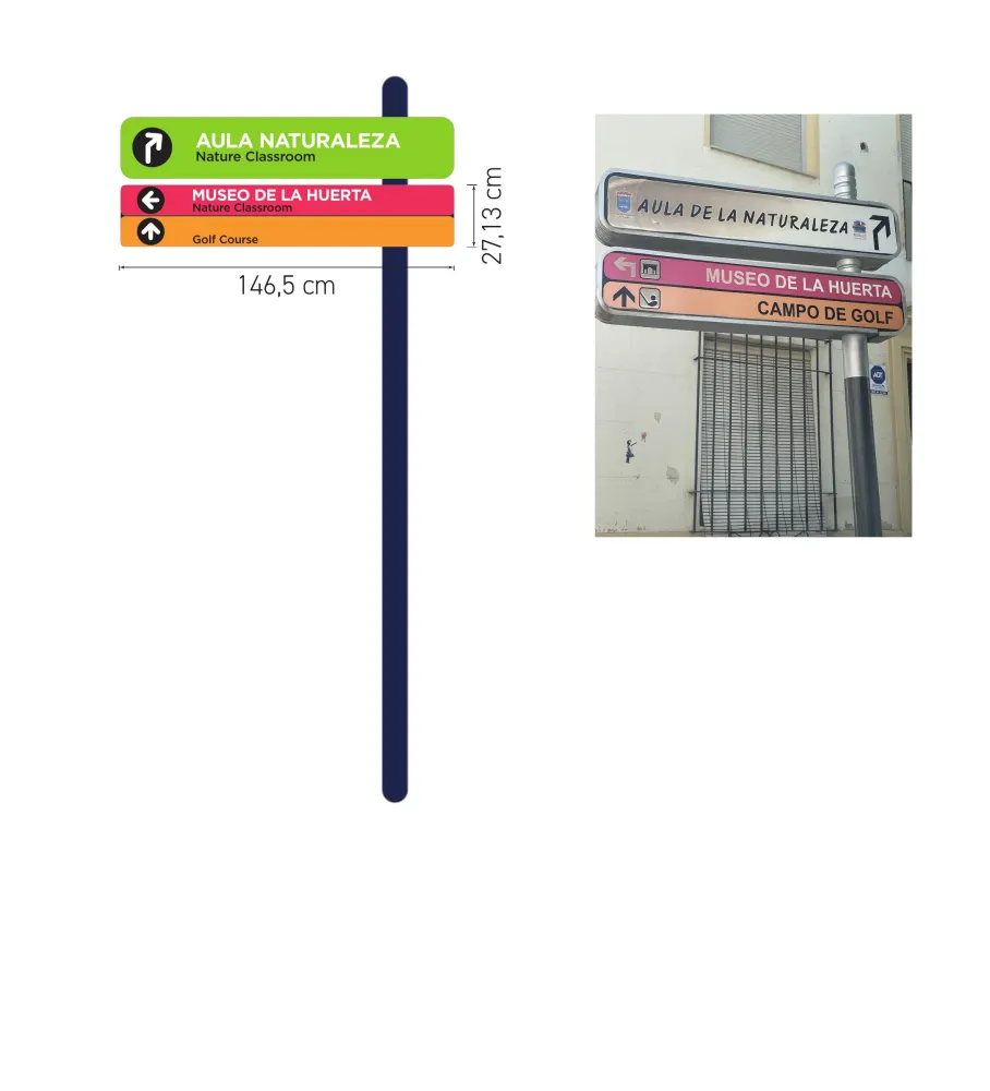 Señalética urbana de Rojales — imagen 2